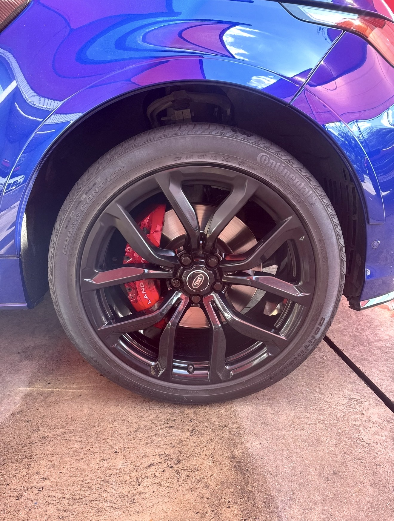 Restored wheel after repair 4