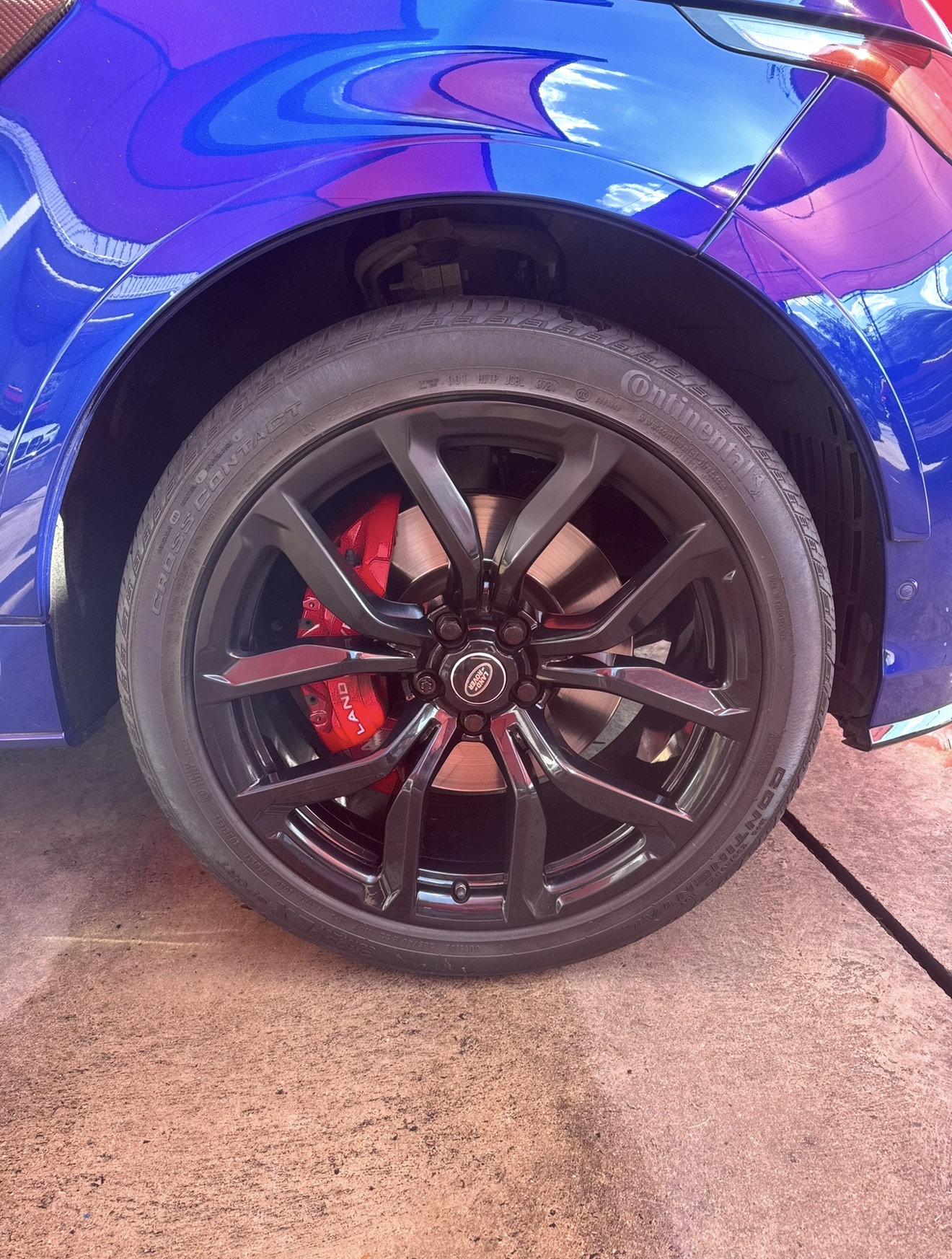 Restored wheel after repair 5