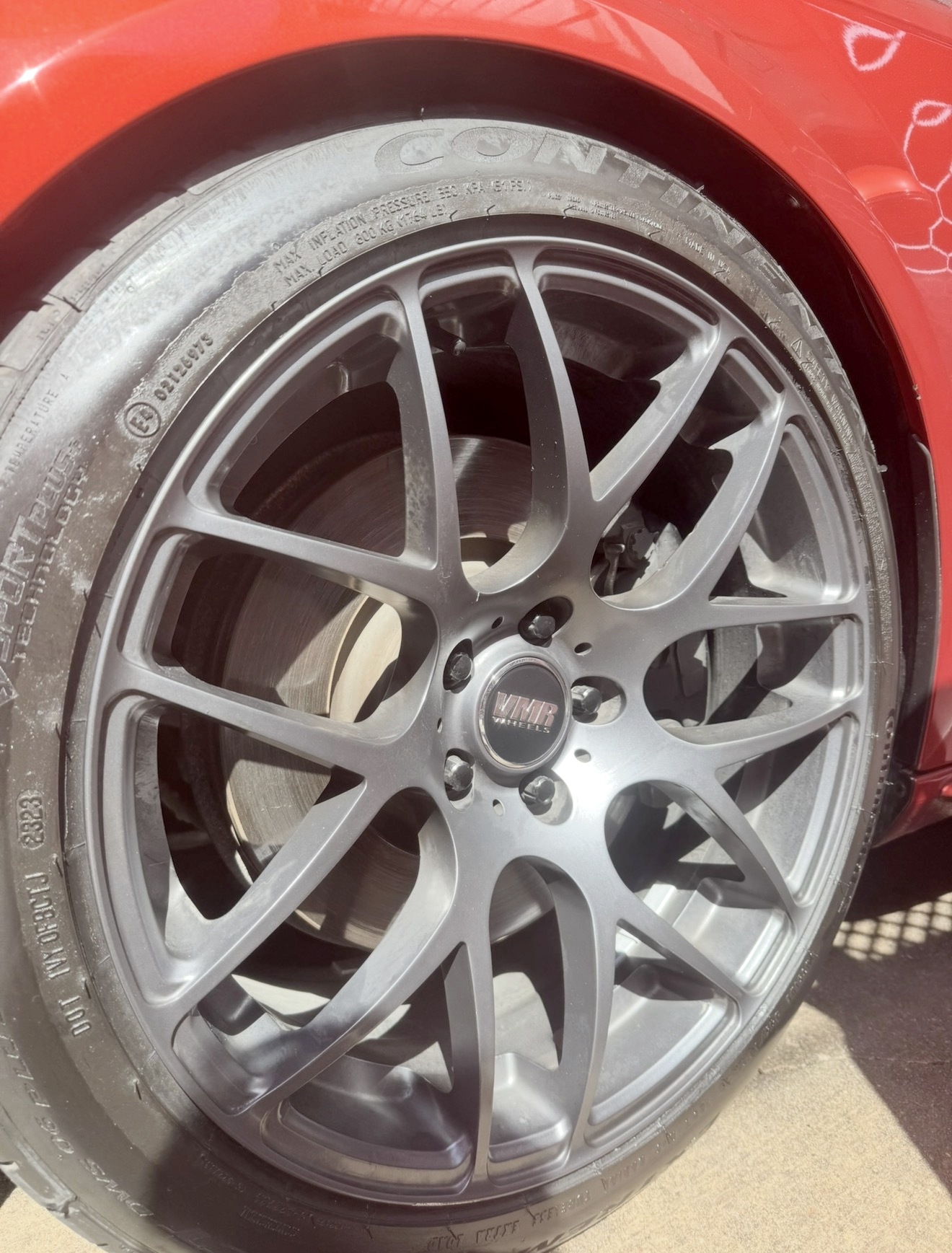 Restored wheel after repair 3